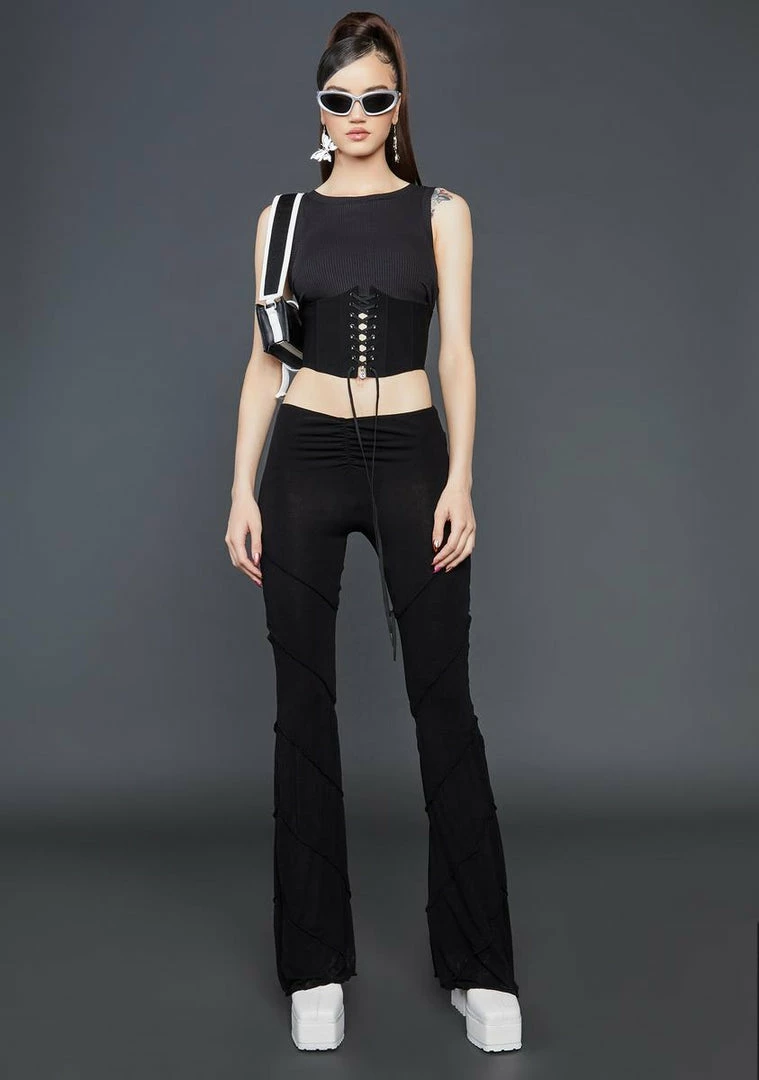 Poster Grl Noir Search And Destroy Corset Tank 3 Poster Grl Noir Search And Destroy Corset Tank