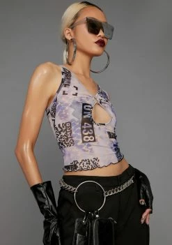 Poster Grl QR Cutie O-Ring Tank Top