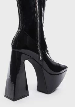 Poster Grl Future Trippin' Patent Ankle Boots