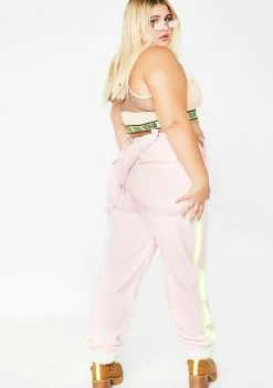 Poster Grl Bottoms Queen Champagne Shine Reflective Pants