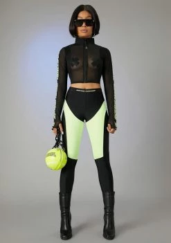 Poster Grl Run The Scene Mesh Top