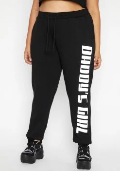 Poster Grl Foreva Daddy's Grl Reflective Joggers