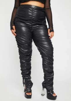 Poster Grl Plus Kick Your Game Ruched Leggings Bottoms