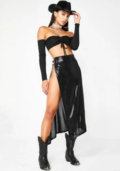 Poster Grl Currency Couture Midi Skirt