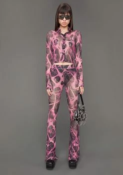 Poster Grl Diva DNA Mesh Bootcut Pants