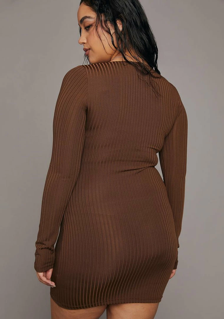 Poster Grl Plus She Caught Me Ribbed Dress 4 Poster Grl Plus She Caught Me Ribbed Dress