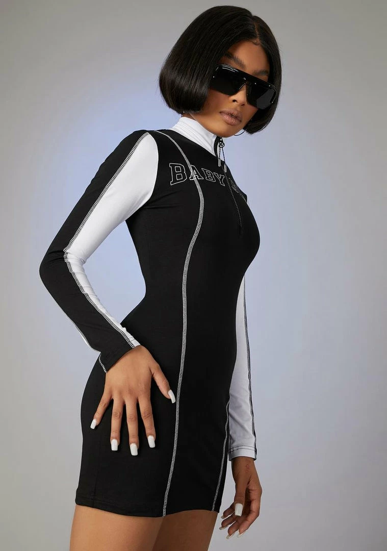 Poster Grl Dresses Make My Mark Zip-Up Dress 2 Poster Grl Dresses Make My Mark Zip-Up Dress