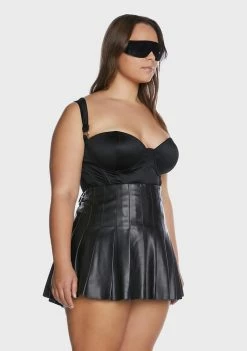 Poster Grl Corset Top Plus Hard To Handle Bustier Top