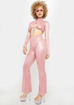 Poster Grl Hit The Slopes Metallic Pants