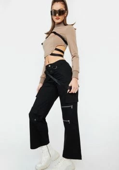 Poster Grl Mixed Signals Cargo Pants Bottoms