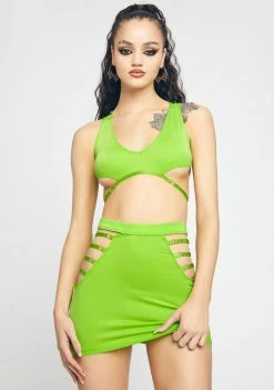 Poster Grl Super Like Strappy Skirt Set