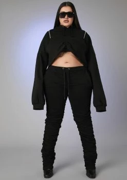 Poster Grl Get Back To It Ruched Joggers