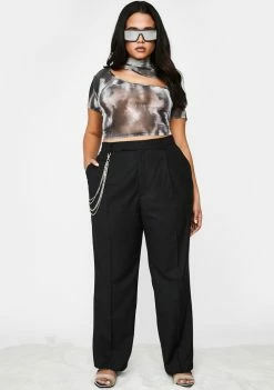Poster Grl She's Viral Overnight Mesh Top Tops