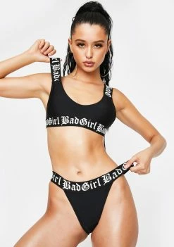 Poster Grl Tha Baddest Cheeky Bikini Set