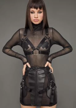 Poster Grl Naughty Habits Mini Skirt Bottoms