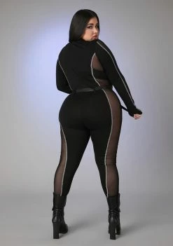 Poster Grl Always Switching Lanes Sporty Jumpsuit