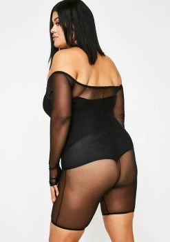 Poster Grl Lavish Cash Enigma Mesh Bodysuit