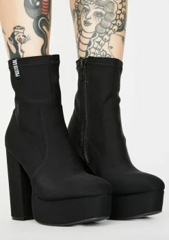 Poster Grl No Lamez Platform Boots