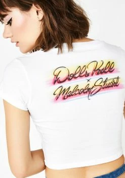 Poster Grl X Malcom Stuart Tag Me BB Graphic Tee