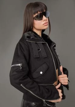 Poster Grl Outerwear Project Runaway Bomber Jacket