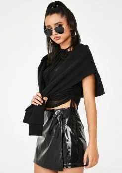 Poster Grl The Ish In Bish Patent Skort