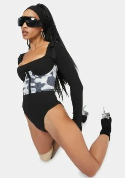 Poster Grl Back On Top Underbust Corset Tops