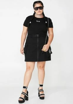 Poster Grl Always Miss Behaving Cargo Skirt