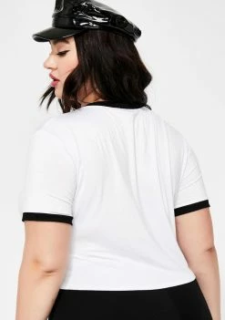 Poster Grl Please Spank Me Baby Tee