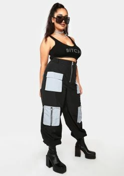 Poster Grl Plus Stone Get Real Cargo Pants