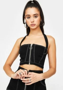 Poster Grl Million Dollar Baller Halter Top