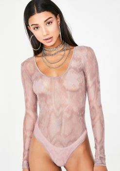 Poster Grl Serpent Sinna Mesh Bodysuit