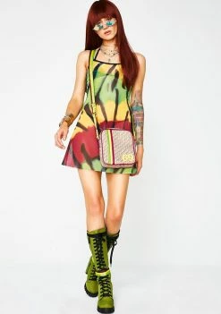 Poster Grl Let's Get Together Tie Dye Dress Dresses