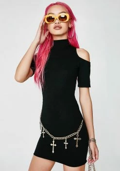 Poster Grl Sweetest Sin Chain Dress Dresses