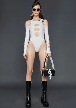 Poster Grl Lose Your Breath Cut-Out Bodysuit
