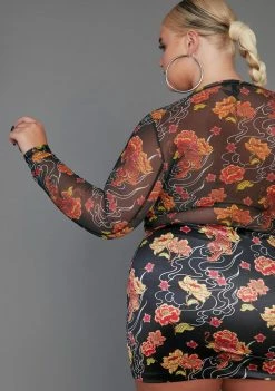 Poster Grl Fierce Honest Confessions Mesh Top Tops