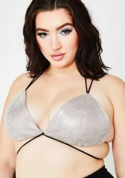 Poster Grl Lux Queen Of Diamonds Rhinestone Bra