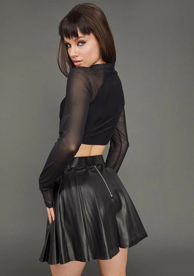 Poster Grl Ready For Action Pleated Skirt 4 Poster Grl Ready For Action Pleated Skirt