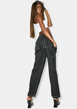 Poster Grl Bottoms Work The System Cargo Pants