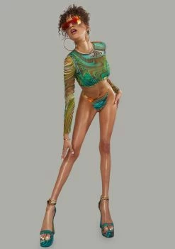 Poster Grl Bikini Sets Hypnotic Habits 3-Piece Bikini Set