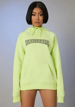 Poster Grl Stopping Time Oversized Hoodie Tops