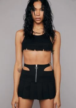 Poster Grl Bottoms No Contest Pleated Mini Skirt