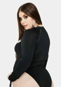 Poster Grl Gotta Rack It Up Long Sleeve Bodysuit