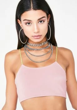 Poster Grl Pixie Can't Be Rivaled Crop Tank Tops