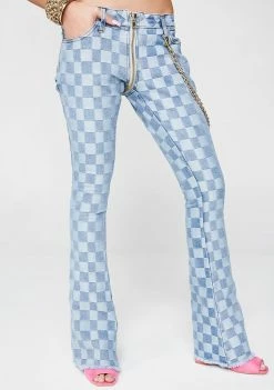 Poster Grl Workin' It Denim Bells