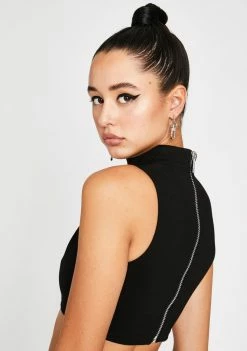 Poster Grl Baddie Tingz Crop Top Tops