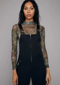 Poster Grl Girls Like Girls Twill Jumpsuit