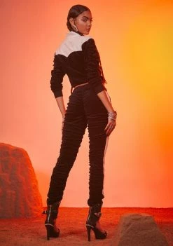 Poster Grl Vintage Taste Velour Track Pants