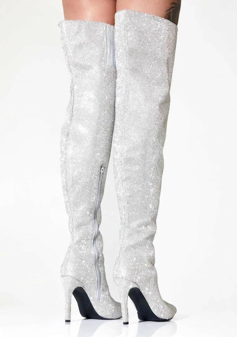 Poster Grl Publicity Stunt Thigh High Boots 4 Poster Grl Publicity Stunt Thigh High Boots