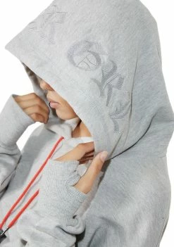 Poster Grl Self-Made Slayr Cropped Hoodie Tops