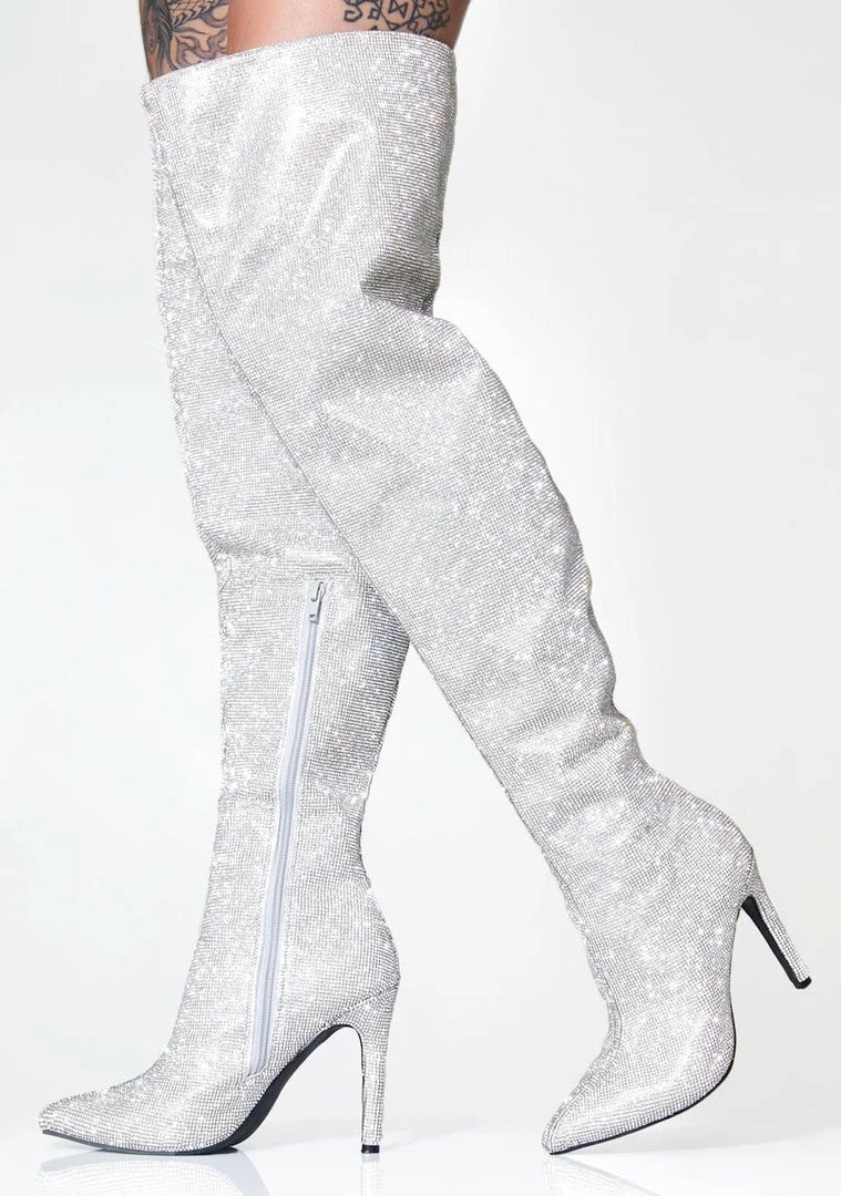 Poster Grl Publicity Stunt Thigh High Boots 2 Poster Grl Publicity Stunt Thigh High Boots